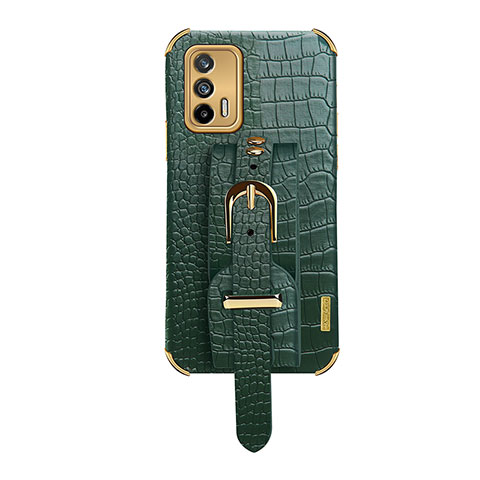 Custodia Lusso Pelle Cover XD5 per Realme GT Neo 2T 5G Verde