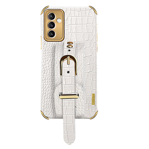 Custodia Lusso Pelle Cover XD5 per Samsung Galaxy A34 5G Bianco