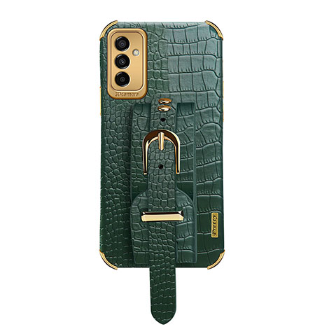 Custodia Lusso Pelle Cover XD5 per Samsung Galaxy M23 5G Verde