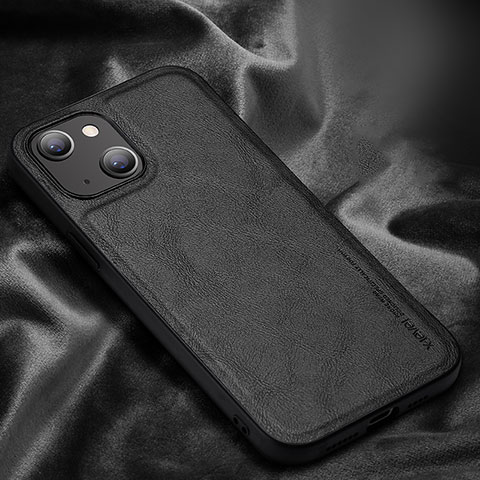 Custodia Lusso Pelle Cover XV1 per Apple iPhone 14 Plus Nero