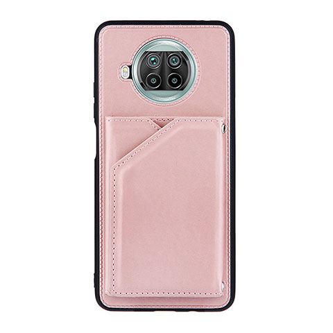 Custodia Lusso Pelle Cover Y01B per Xiaomi Mi 10i 5G Oro Rosa