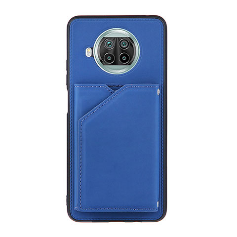 Custodia Lusso Pelle Cover Y01B per Xiaomi Mi 10T Lite 5G Blu