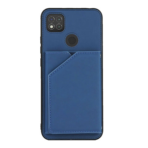 Custodia Lusso Pelle Cover Y01B per Xiaomi Redmi 10A 4G Blu