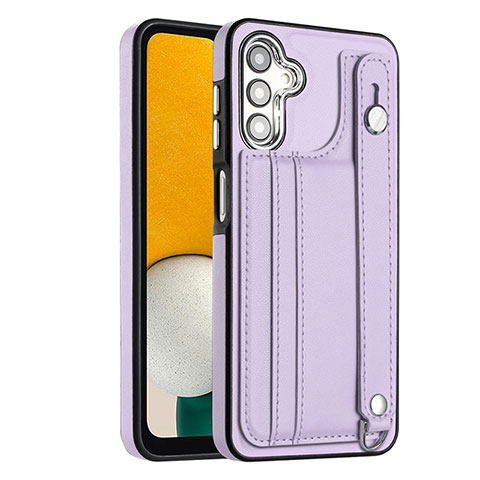 Custodia Lusso Pelle Cover YB1 per Samsung Galaxy A04s Viola