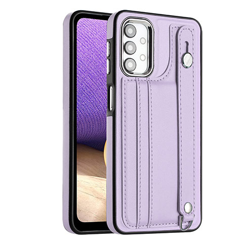 Custodia Lusso Pelle Cover YB1 per Samsung Galaxy A13 4G Viola