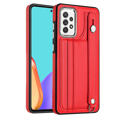 Custodia Lusso Pelle Cover YB3 per Samsung Galaxy A32 4G Rosso