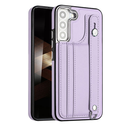 Custodia Lusso Pelle Cover YB4 per Samsung Galaxy S24 5G Viola