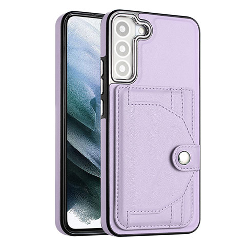 Custodia Lusso Pelle Cover YB5 per Samsung Galaxy S23 5G Viola