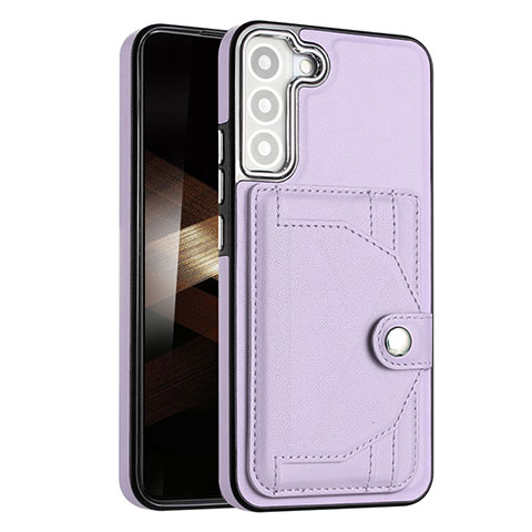 Custodia Lusso Pelle Cover YB5 per Samsung Galaxy S24 5G Viola