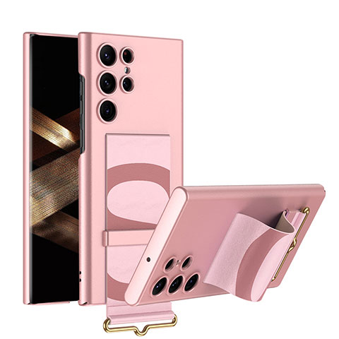 Custodia Plastica Rigida Cover Opaca AC1 per Samsung Galaxy S24 Ultra 5G Rosa