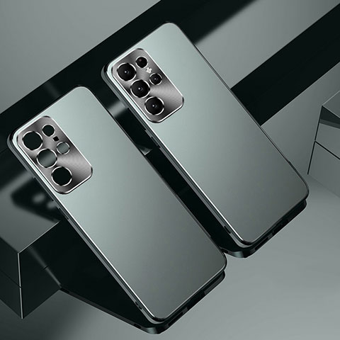 Custodia Plastica Rigida Cover Opaca AT1 per Samsung Galaxy S21 Ultra 5G Grigio