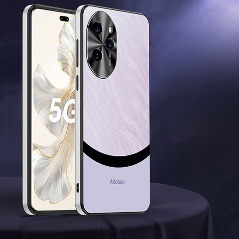 Custodia Plastica Rigida Cover Opaca AT2 per Huawei Honor 100 Pro 5G Viola