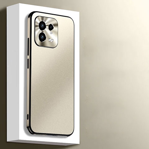 Custodia Plastica Rigida Cover Opaca AT2 per Xiaomi Mi 13 5G Oro