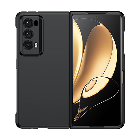 Custodia Plastica Rigida Cover Opaca Fronte e Retro 360 Gradi BH1 per Huawei Honor Magic V2 5G Nero