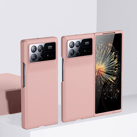 Custodia Plastica Rigida Cover Opaca Fronte e Retro 360 Gradi BH1 per Xiaomi Mix Fold 3 5G Rosa