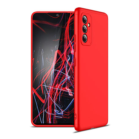 Custodia Plastica Rigida Cover Opaca Fronte e Retro 360 Gradi P01 per Samsung Galaxy A24 4G Rosso