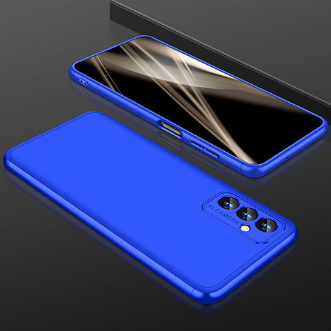 Custodia Plastica Rigida Cover Opaca Fronte e Retro 360 Gradi per Samsung Galaxy A24 4G Blu