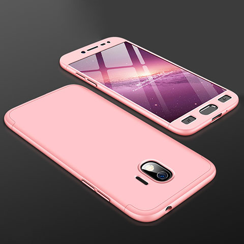 Custodia Plastica Rigida Cover Opaca Fronte e Retro 360 Gradi per Samsung Galaxy J2 Pro (2018) J250F Rosa