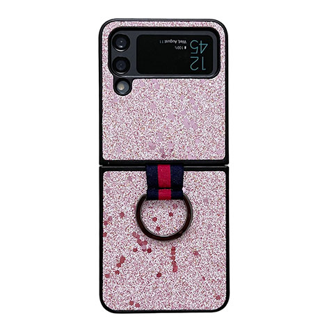 Custodia Plastica Rigida Cover Opaca H08 per Samsung Galaxy Z Flip4 5G Rosa