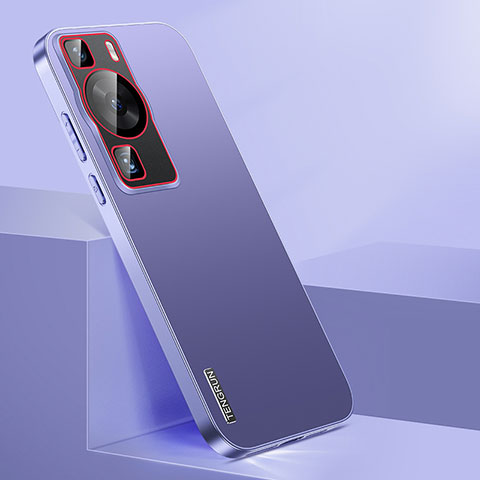 Custodia Plastica Rigida Cover Opaca JL1 per Huawei P60 Viola