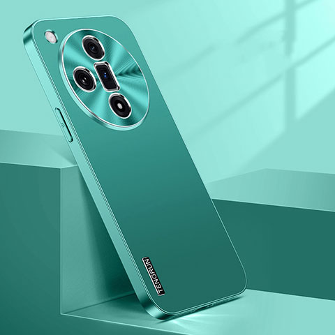 Custodia Plastica Rigida Cover Opaca JL1 per Oppo Find X7 Ultra 5G Verde