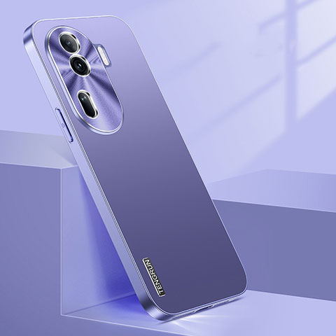 Custodia Plastica Rigida Cover Opaca JL1 per Oppo Reno11 Pro 5G Viola