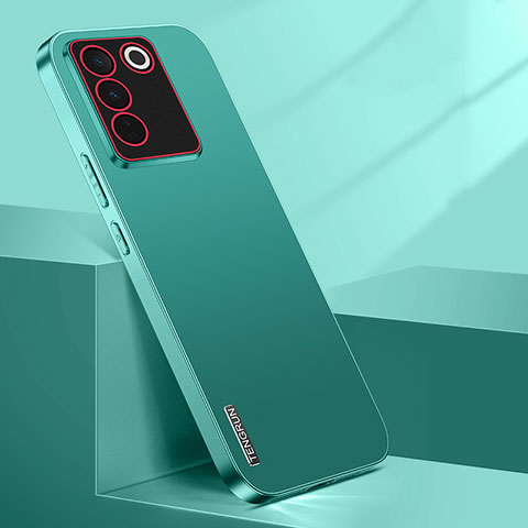 Custodia Plastica Rigida Cover Opaca JL1 per Vivo V27 Pro 5G Verde