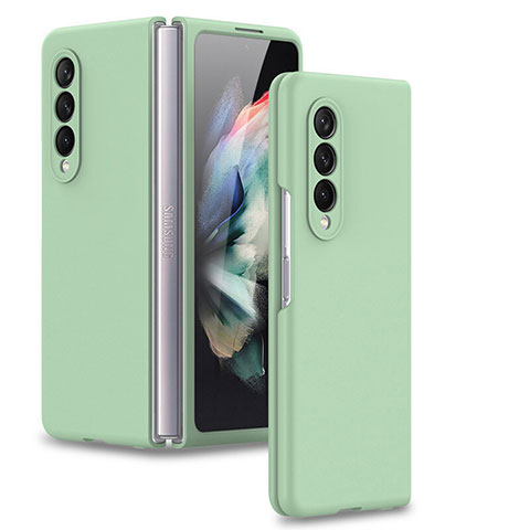 Custodia Plastica Rigida Cover Opaca L02 per Samsung Galaxy Z Fold3 5G Verde Pastello