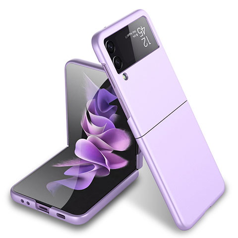 Custodia Plastica Rigida Cover Opaca L03 per Samsung Galaxy Z Flip3 5G Viola