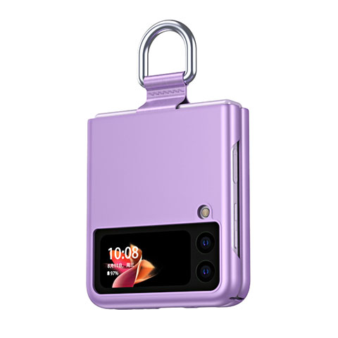 Custodia Plastica Rigida Cover Opaca L04 per Samsung Galaxy Z Flip3 5G Viola