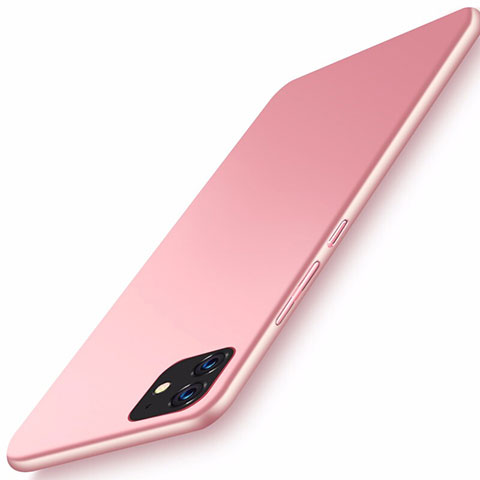 Custodia Plastica Rigida Cover Opaca M01 per Apple iPhone 11 Oro Rosa