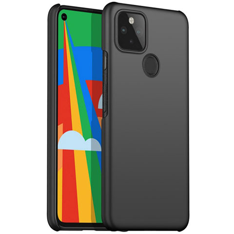 Custodia Plastica Rigida Cover Opaca M01 per Google Pixel 5 Nero