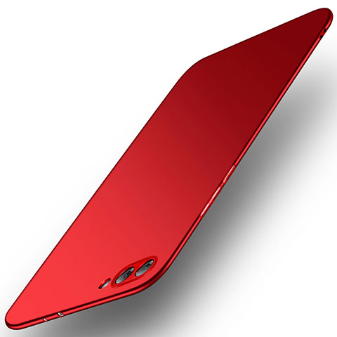 Custodia Plastica Rigida Cover Opaca M01 per Huawei Honor V10 Rosso