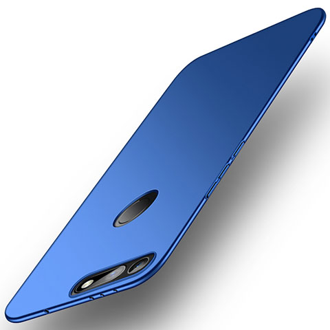 Custodia Plastica Rigida Cover Opaca M01 per Huawei Honor V20 Blu