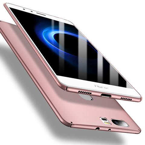 Custodia Plastica Rigida Cover Opaca M01 per Huawei Honor V8 Oro Rosa