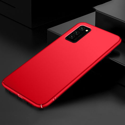 Custodia Plastica Rigida Cover Opaca M01 per Huawei Honor View 30 Pro 5G Rosso