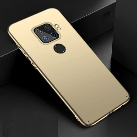 Custodia Plastica Rigida Cover Opaca M01 per Huawei Nova 5i Pro Oro