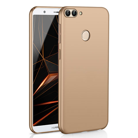 Custodia Plastica Rigida Cover Opaca M01 per Huawei P Smart Oro