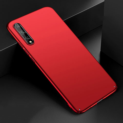 Custodia Plastica Rigida Cover Opaca M01 per Huawei P smart S Rosso