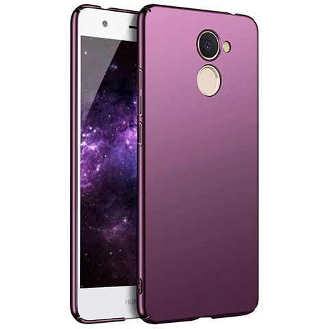 Custodia Plastica Rigida Cover Opaca M01 per Huawei Y7 Prime Viola