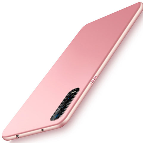 Custodia Plastica Rigida Cover Opaca M01 per Oppo Find X2 Pro Oro Rosa