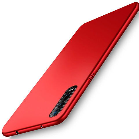 Custodia Plastica Rigida Cover Opaca M01 per Oppo Find X2 Pro Rosso