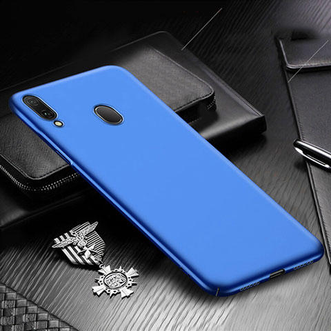 Custodia Plastica Rigida Cover Opaca M01 per Samsung Galaxy A30 Blu