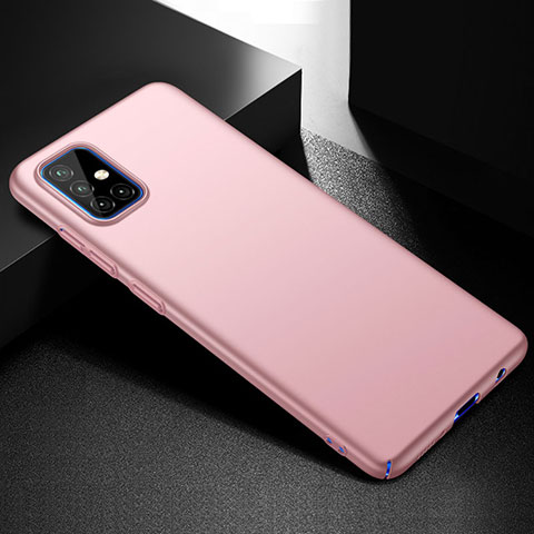 Custodia Plastica Rigida Cover Opaca M01 per Samsung Galaxy A51 4G Oro Rosa