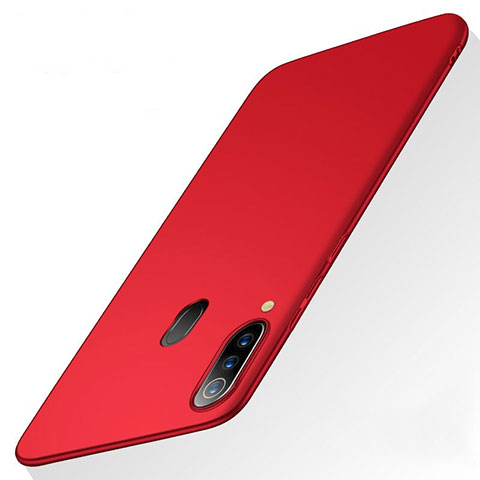 Custodia Plastica Rigida Cover Opaca M01 per Samsung Galaxy A60 Rosso