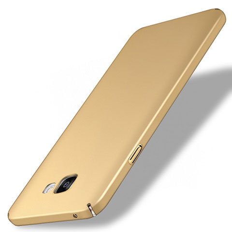 Custodia Plastica Rigida Cover Opaca M01 per Samsung Galaxy A7 (2016) A7100 Oro