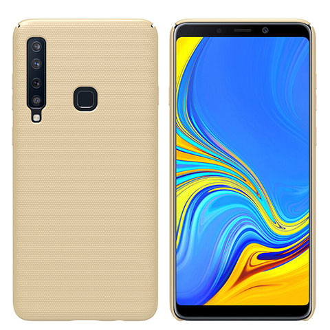 Custodia Plastica Rigida Cover Opaca M01 per Samsung Galaxy A9s Oro