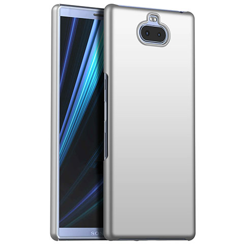 Custodia Plastica Rigida Cover Opaca M01 per Sony Xperia XA3 Argento