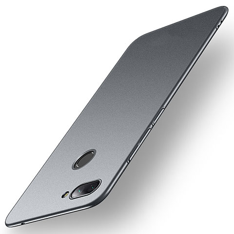 Custodia Plastica Rigida Cover Opaca M01 per Xiaomi Mi 8 Lite Grigio