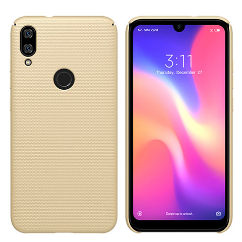 Custodia Plastica Rigida Cover Opaca M01 per Xiaomi Mi Play 4G Oro